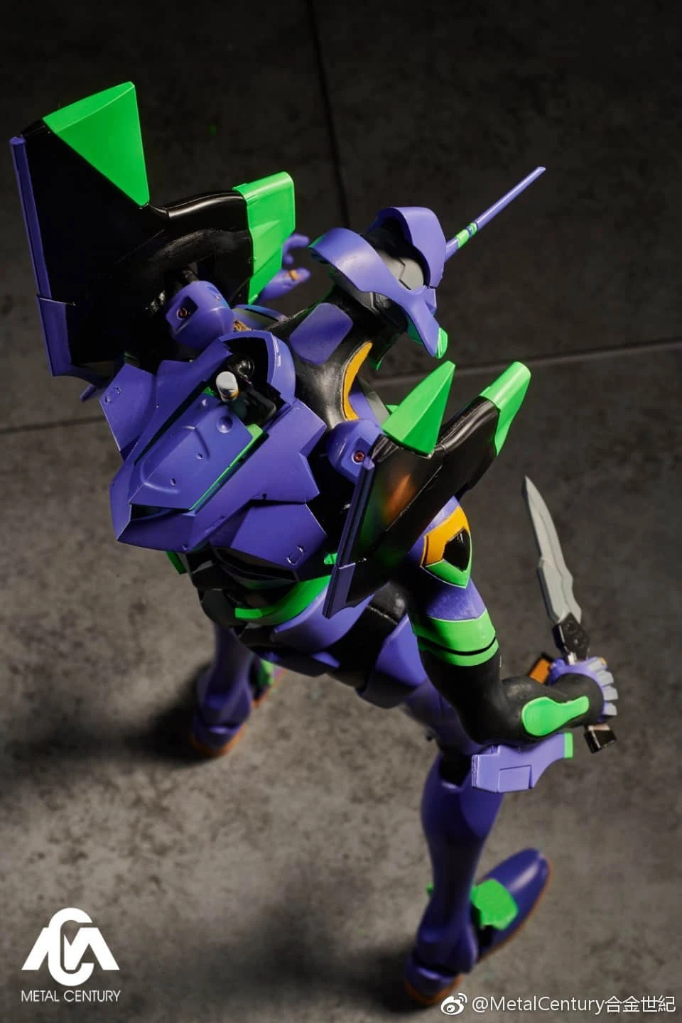 MetalCentury MC-101 Neon Genesis Evangelion Unit 001 Eva Initial Machine Metal Build Style - Image 15