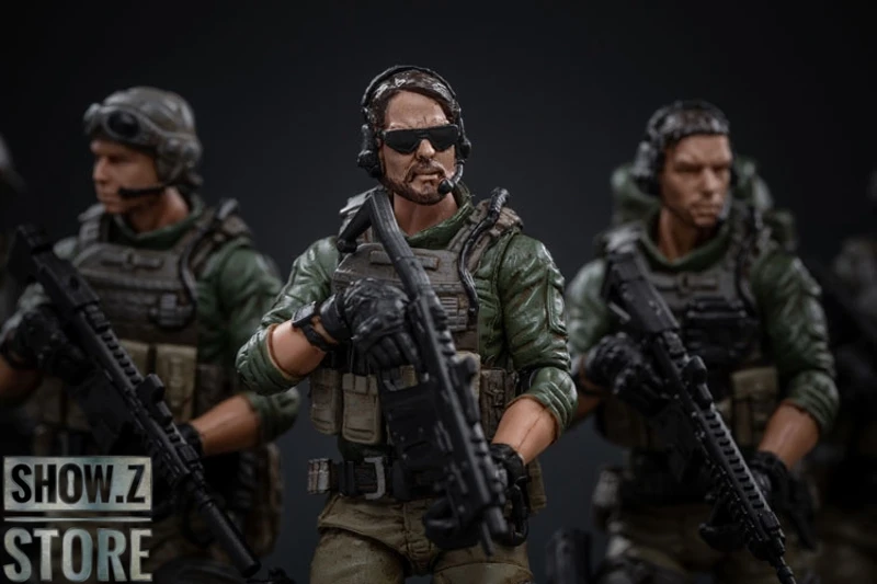 JoyToy Source 1/18 USMC Reconnaissance Company Of Expeditionary Army Set Of 5 - Image 9