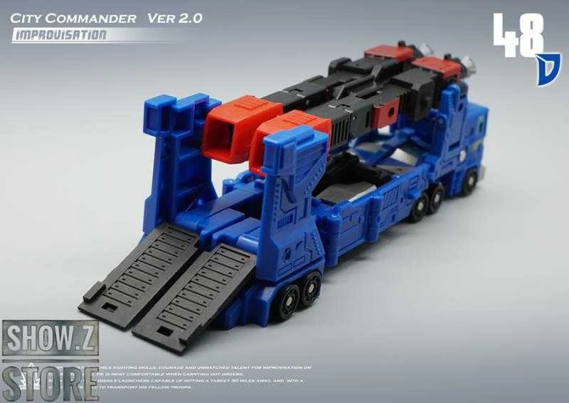 MechFansToys MF48D City Commander Ultra Magnus Version 2.0 Diaclone Color Scheme - Image 9