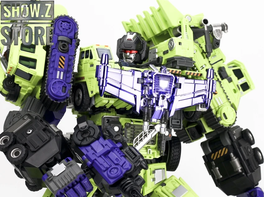 Generation Toy GT-99 Gravity Builder Devastator Metallic Painted Limited Version W/ Upgrade Kit - Image 5
