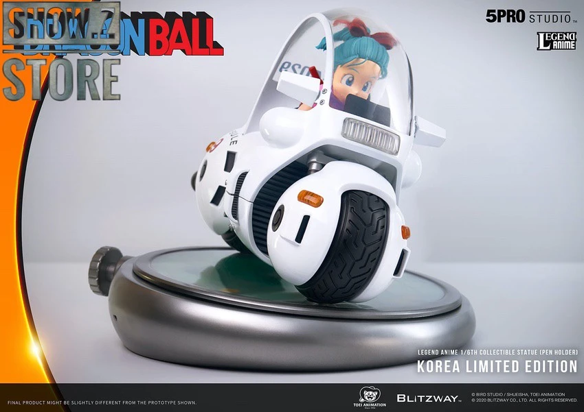 Blitzway×5PRO Dragon Ball Bulma’s Capsule No.9 Bike - Image 4