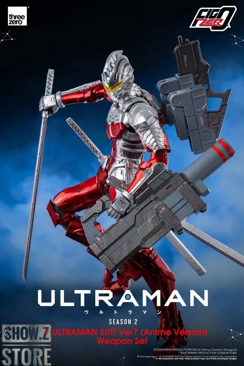 Threezero 1/6 Upgrade Weapon Set For Ultraman Suit Ver.7 Anime Version - Image 11