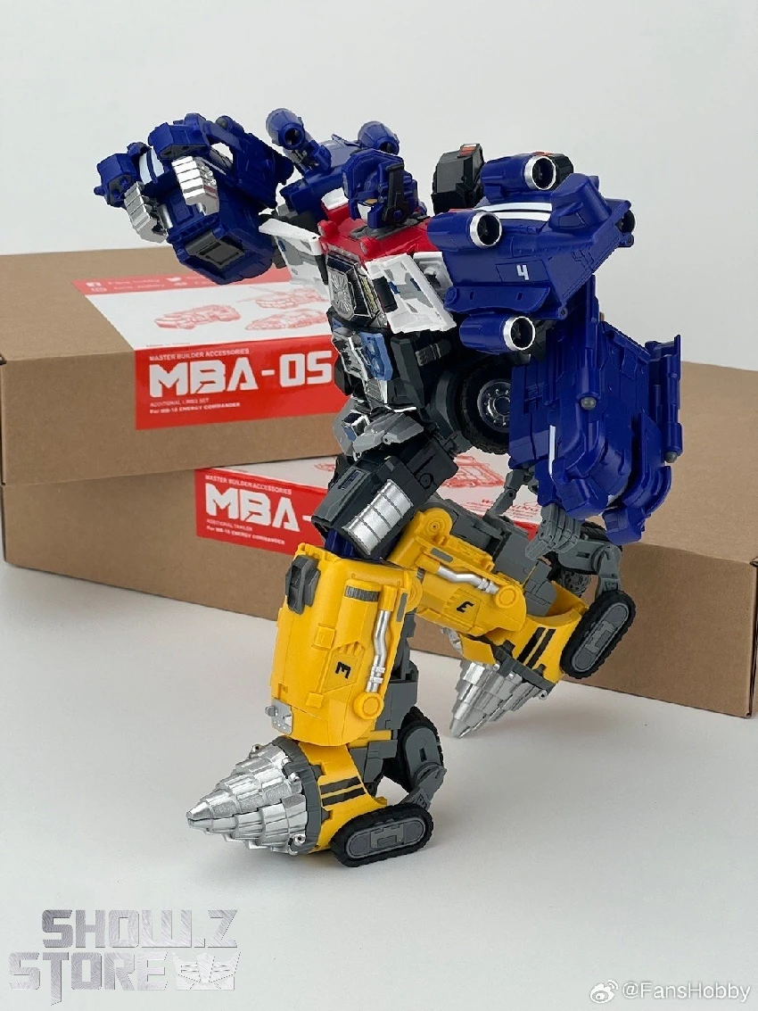 FansHobby MasterBuilder MBA-05 Additional Limbs Set For MB-18 Energy Commander - Image 3