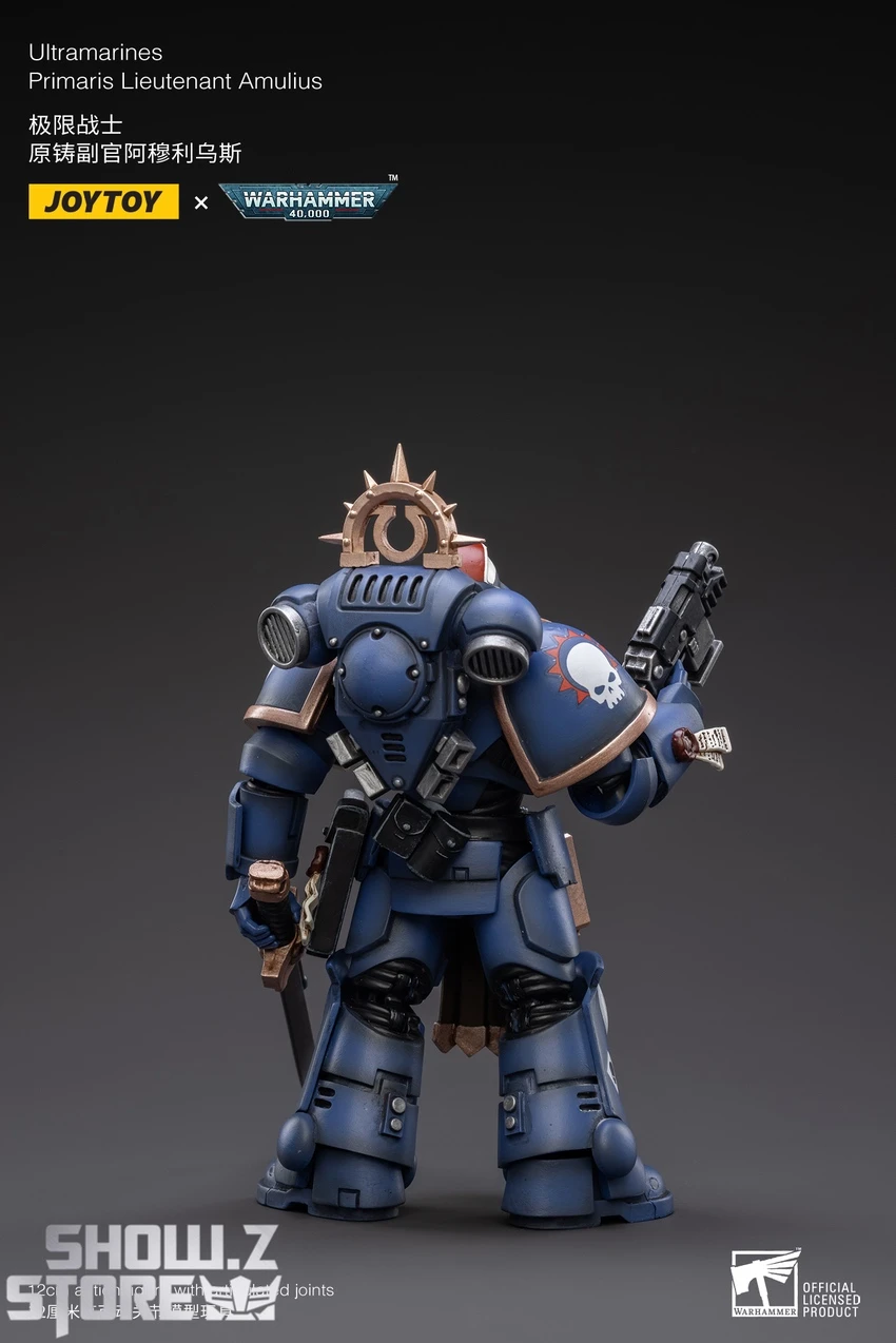 JoyToy Source 1/18 Warhammer 40K Space Ultramarines Primaris Lieutenant Amulius - Image 7