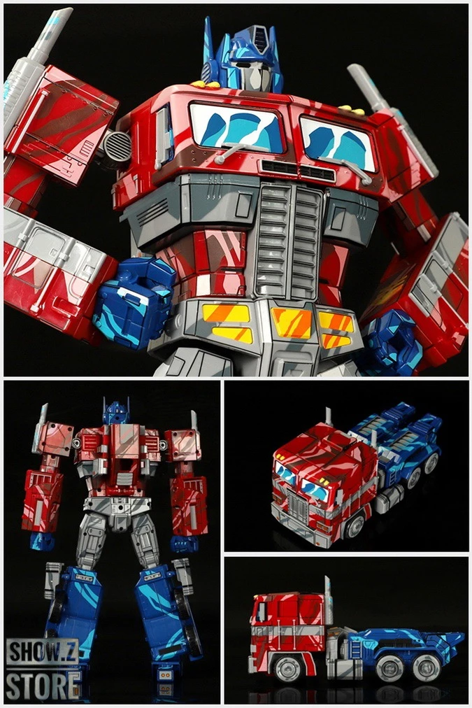 YueXing YX Transform World MMP-10E MMP10E Commander Optimus Prime OP Comic Cell Shaded Version - Image 7