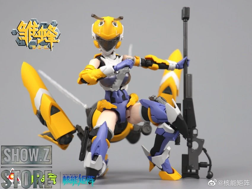 Nuke Matrix 1/12 ChuFeng Hinabachi B.E.E Model Kit Anime Color Version - Image 5