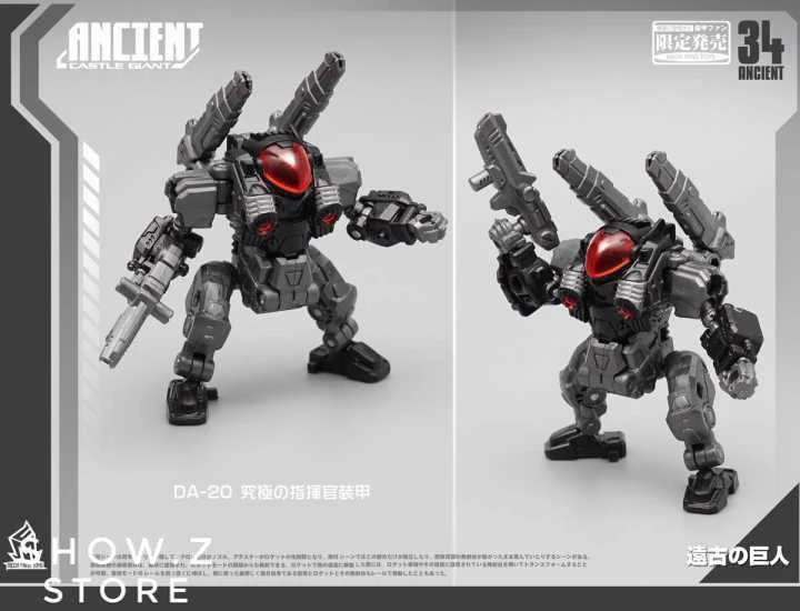 MechFansToys MF-34A Ancient Castle Giant Omega Supreme Special Black Version W/ DA-20 - Image 4