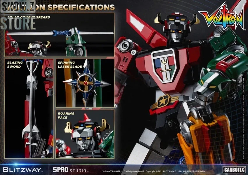 Blitzway X 5PRO Studio Voltron Beast King Golion - Image 9