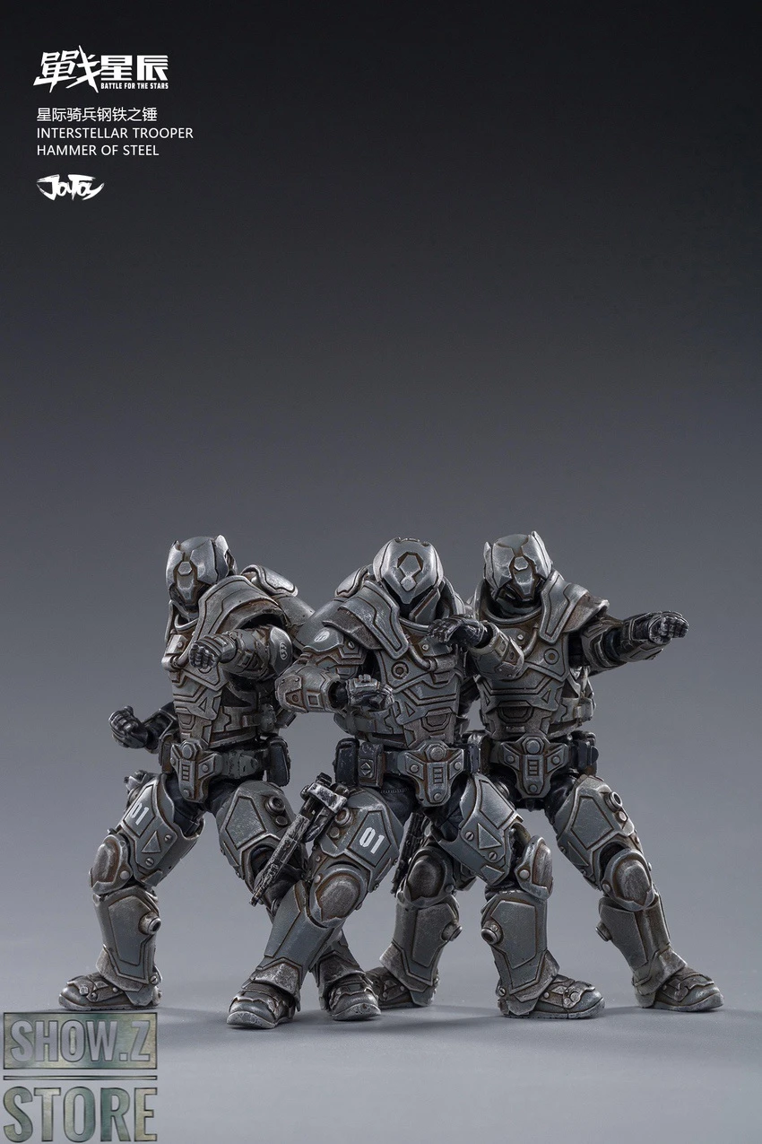 JoyToy Source 1/18 Hammer Of Steel Interstellar Trooper Set Of 3 - Image 10
