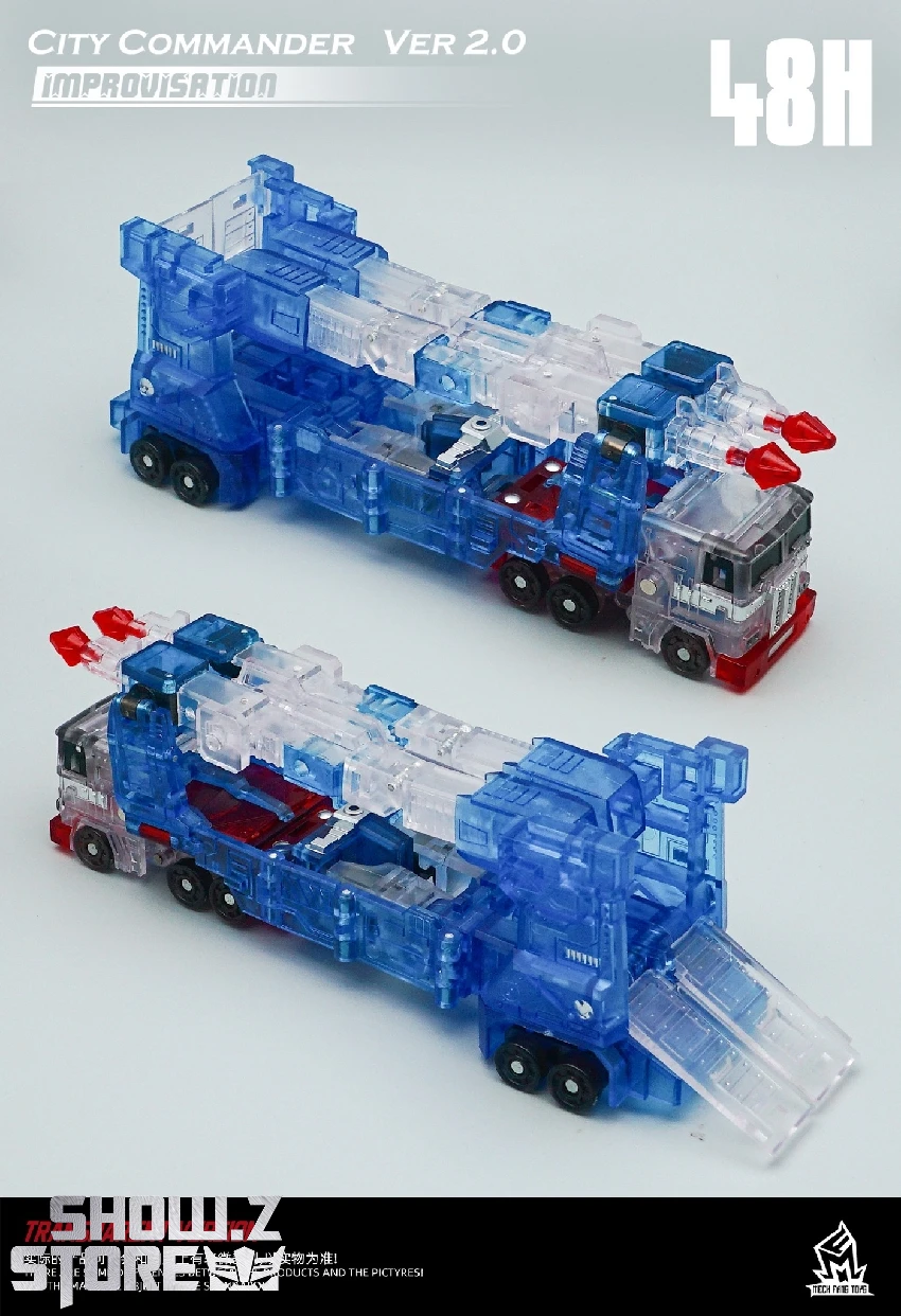 MechFansToys MF-48H City Commander Ultra Magnus Transparent Version - Image 4