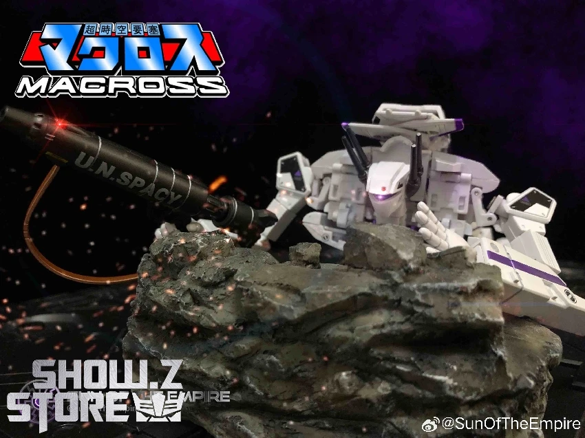 KitzConcept 1/72 Macross VF-1S God Of Flame Purple Limited Edition W/ Fast Pack Armor - Image 5