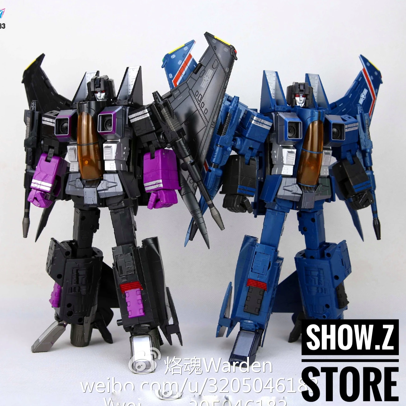 Robot Hero RH CG-03 MP06 Skywarp & CG-04 MP07 Thundercracker Set Of 2 W/ Upgrade Kits - Image 2