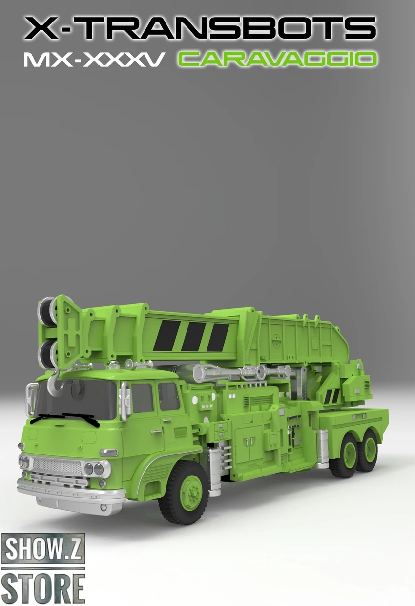 XTransbots MX-35 Caravaggio Grapple Limited Version - Image 16