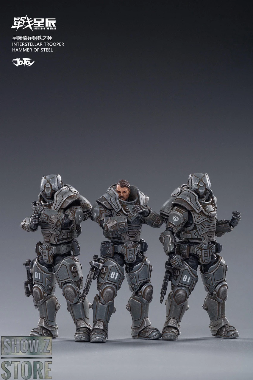 JoyToy Source 1/18 Hammer Of Steel Interstellar Trooper Set Of 3 - Image 9