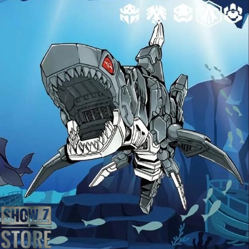 52Toys BeastBox BB-17CL Mechanical Shark - Image 2