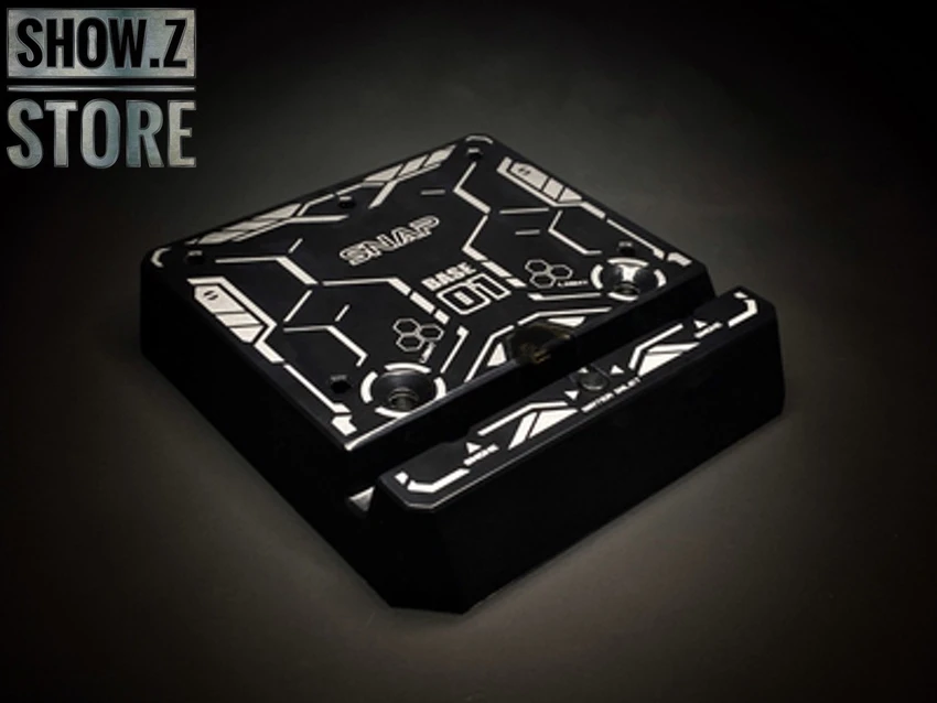 SNAP Remote Smoke Display Stand W/ LED Silver Version - Image 3