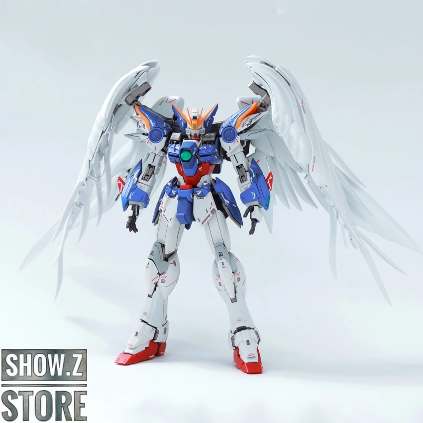 Navigator Toys Pre-Painted & Pre-Assembled Bandai XXXG-00W0 Wing Gundam Zero EW Ver.Ka - Image 2