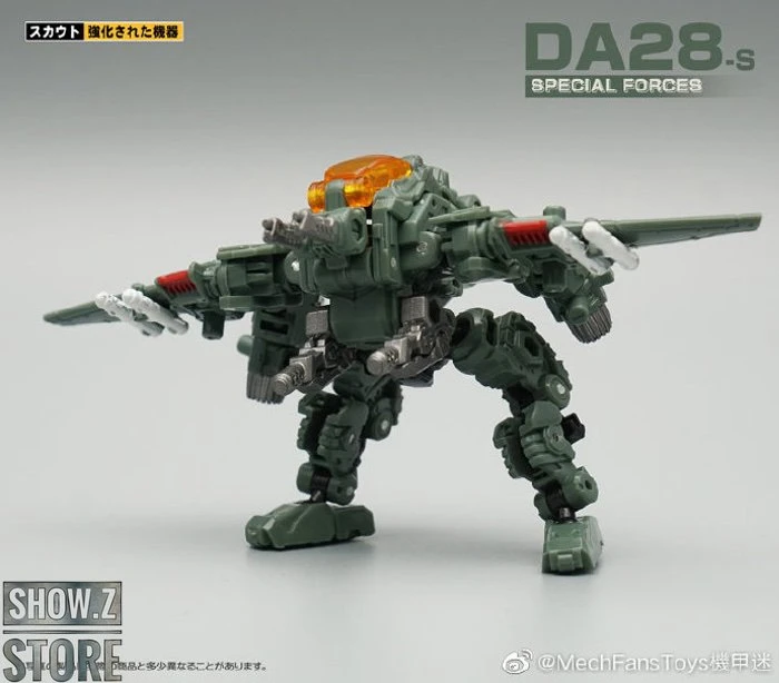 MechFansToys Mech Fans Toys MFT DA-28S DA28S Special Force Powered System Delta - Image 5
