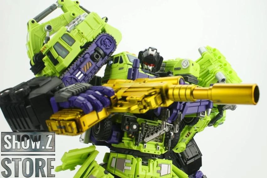 Generation Toy GT-99DX ReBuilder Devastator Set Of 6 - Image 9