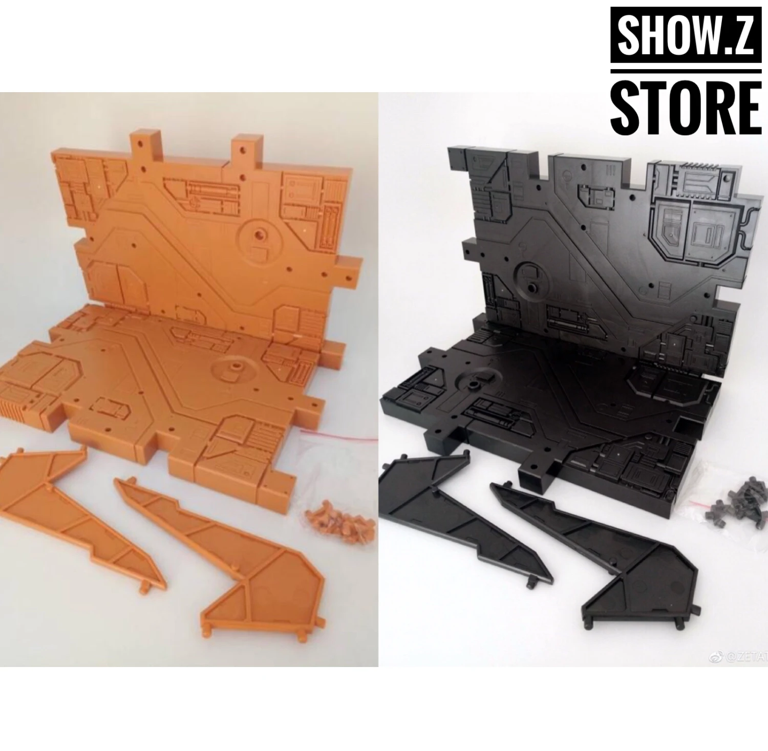 Zeta Toys Zeta-EX Display Base (Orange & Black) - Image 2