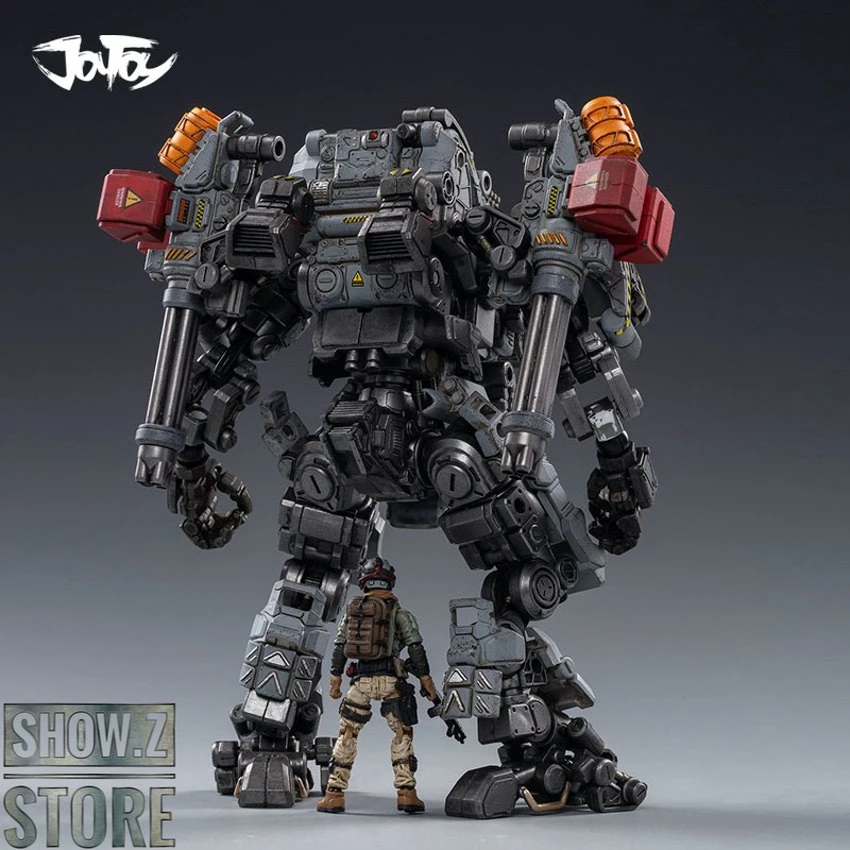JoyToy Source 1/25 H05 Steel Bone Heavy Firepower Mecha W/ Pilot Gray Version - Image 3