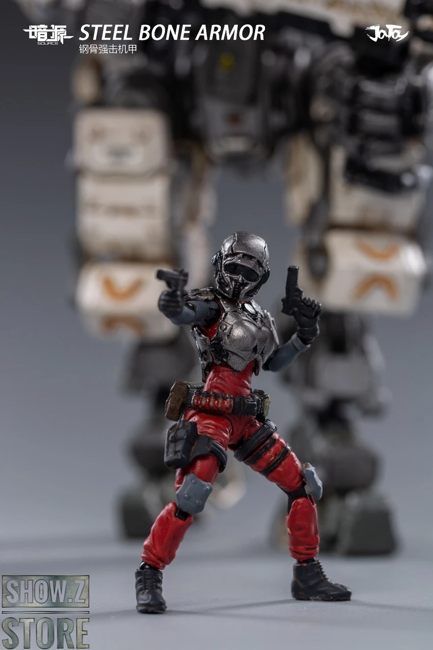 JoyToy Source 1/24 Steel Bone W/ Pilot 2nd White Version - Image 8