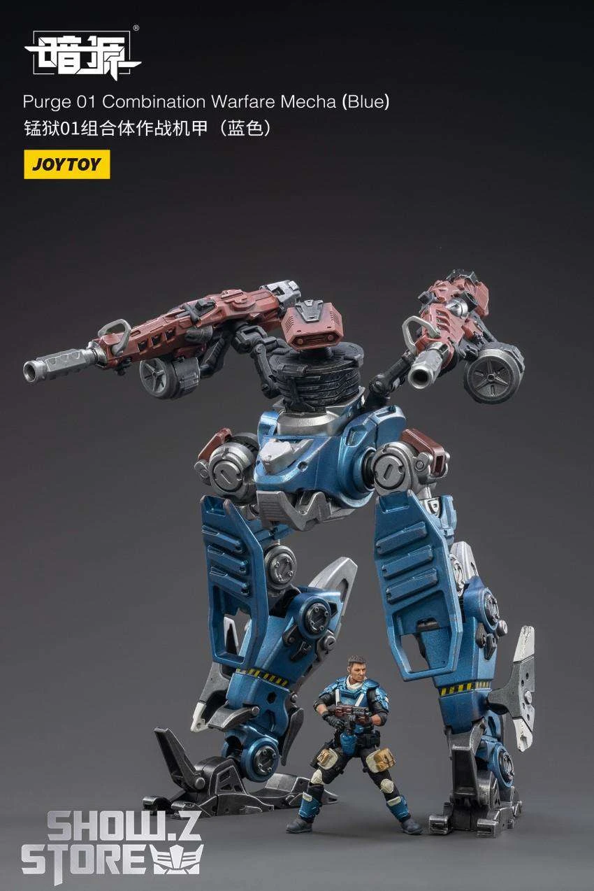 JoyToy Source 1/25 Purge 01 Combination Warfare Mecha Blue Version W/ Pilot - Image 7