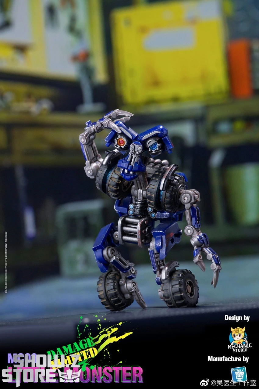 Dr.Wu & Mechanic Studio MC03 Little Monster Wheelie Damaged Version - Image 8