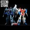 Robot Hero RH CG-01 MP11 Starscream & CG-02 MP03 Starscream Green Set Of 2 W/ Upgrade Kits