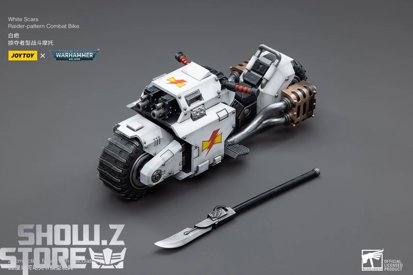 JoyToy Source 1/18 Warhammer 40K White Scars Raider-pattern Combat Bike - Image 11