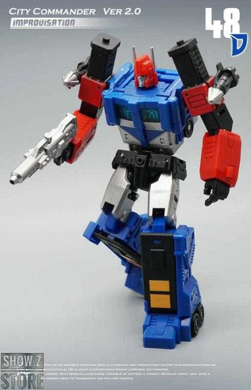MechFansToys MF48D City Commander Ultra Magnus Version 2.0 Diaclone Color Scheme - Image 4