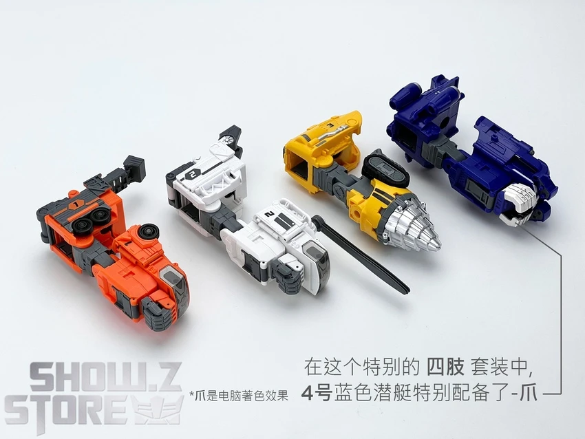 FansHobby MasterBuilder MBA-05 Additional Limbs Set For MB-18 Energy Commander - Image 10