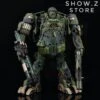 WeiJiang Wei Jiang WJ M02 M-02 Robot Force Hound Oversized Black Apple Alloy Modified Version