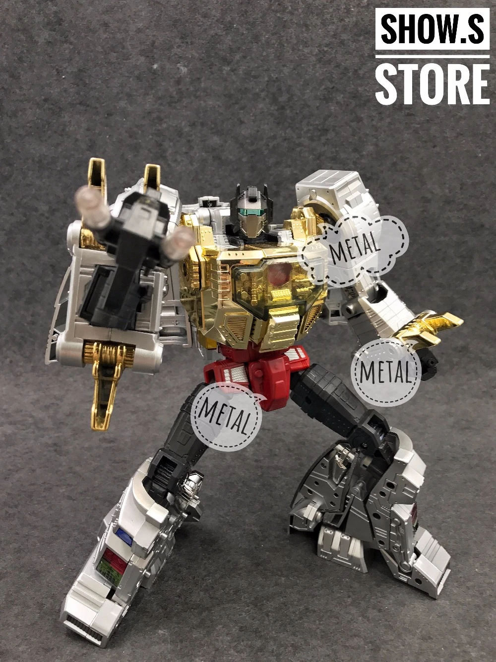 4th Party Masterpiece MP-08 Oversized Grimlock G1 Colors Scheme - Image 6