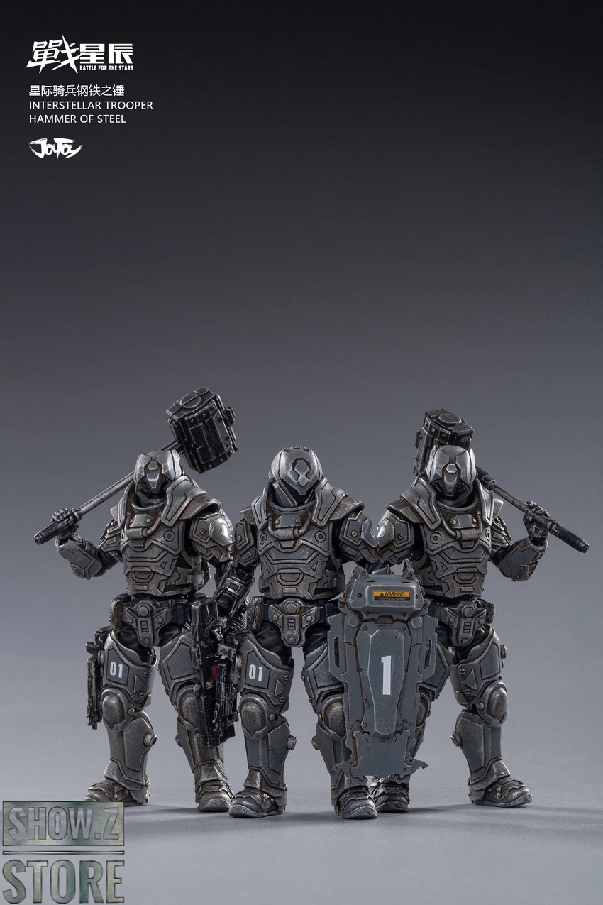 JoyToy Source 1/18 Hammer Of Steel Interstellar Trooper Set Of 3 - Image 3