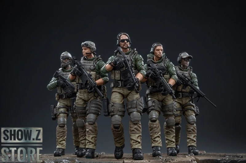 JoyToy Source 1/18 USMC Reconnaissance Company Of Expeditionary Army Set Of 5 - Image 16