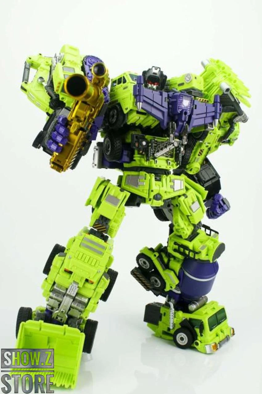 Generation Toy GT-99DX ReBuilder Devastator Set Of 6 - Image 4