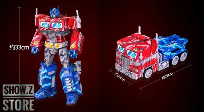 YueXing YX Transform World MMP-10E MMP10E Commander Optimus Prime OP Comic Cell Shaded Version - Image 6