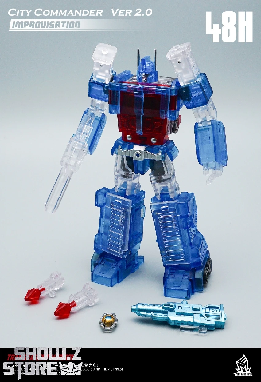MechFansToys MF-48H City Commander Ultra Magnus Transparent Version - Image 3
