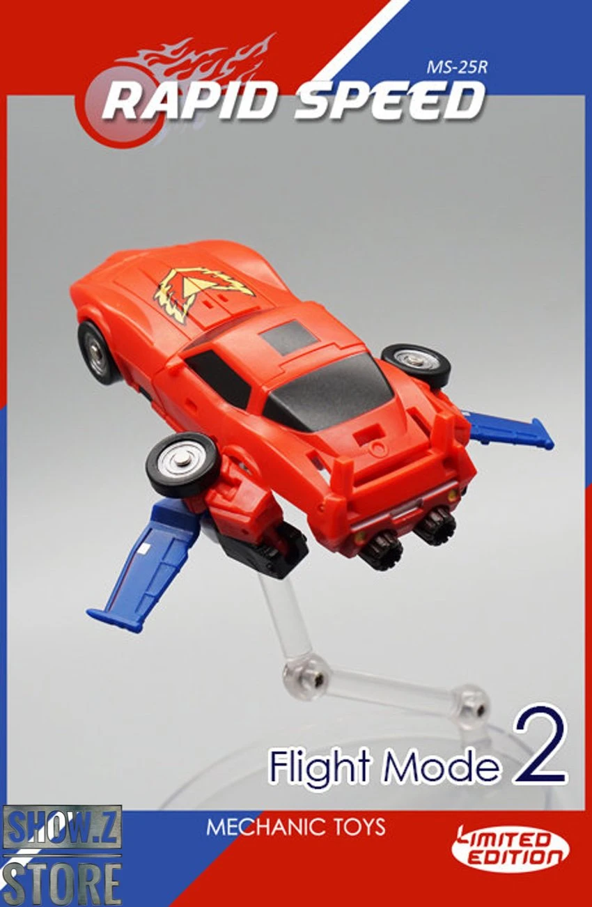 MechFansToys Mech Soul MS-25R Rapid Speed Road Rage Limited Edition - Image 6
