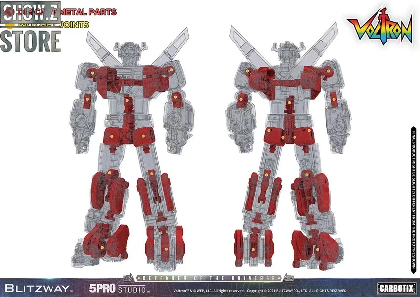 Blitzway X 5PRO Studio Voltron Beast King Golion - Image 2