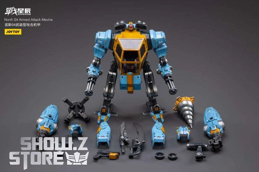 JoyToy Source 1/18 North 04 Armed Attack Mecha W/ Pilot - Image 3