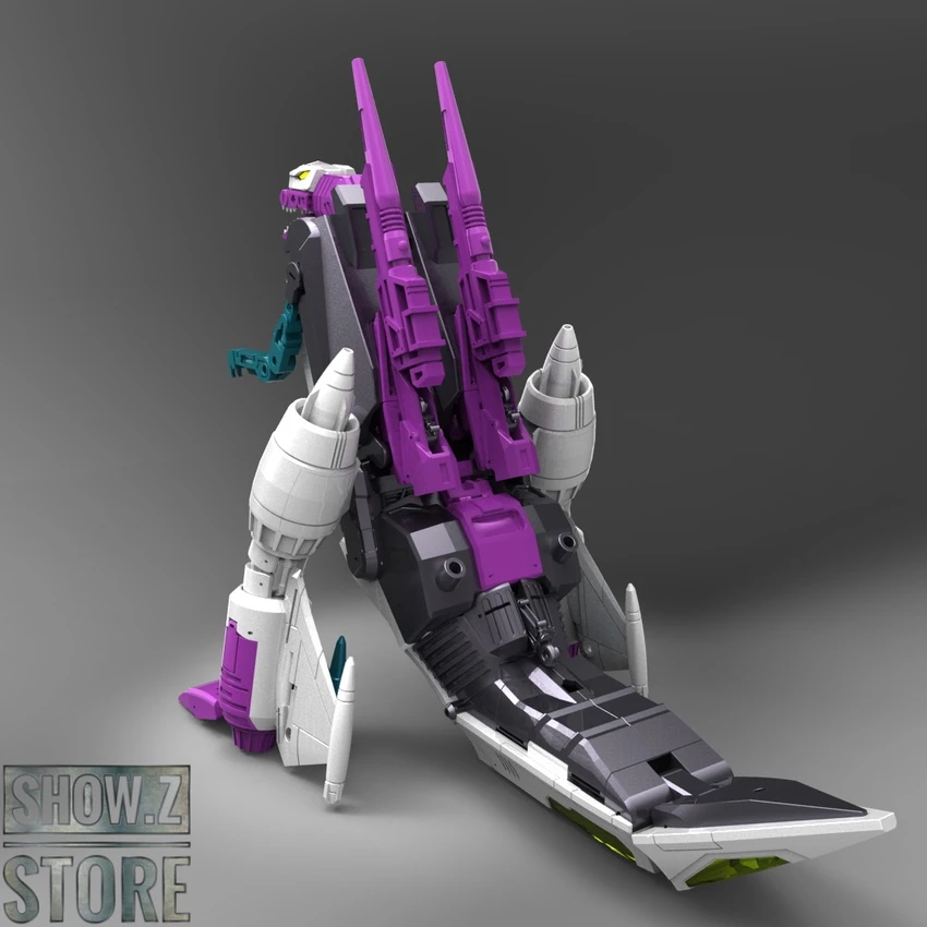 KFC Toys E.A.V.I. Metal Phase P-10A+ Kingzilla Snapdragon Offwhite Version - Image 18