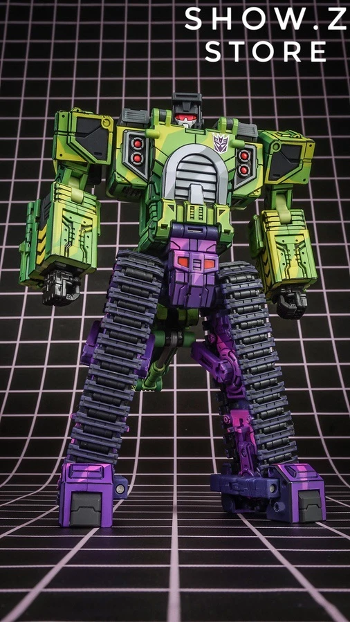 Toyworld TW TW-C07A TWC07A Constructor Devastator Cel Cell Shaded Standard Version Set Of 6 - Image 15
