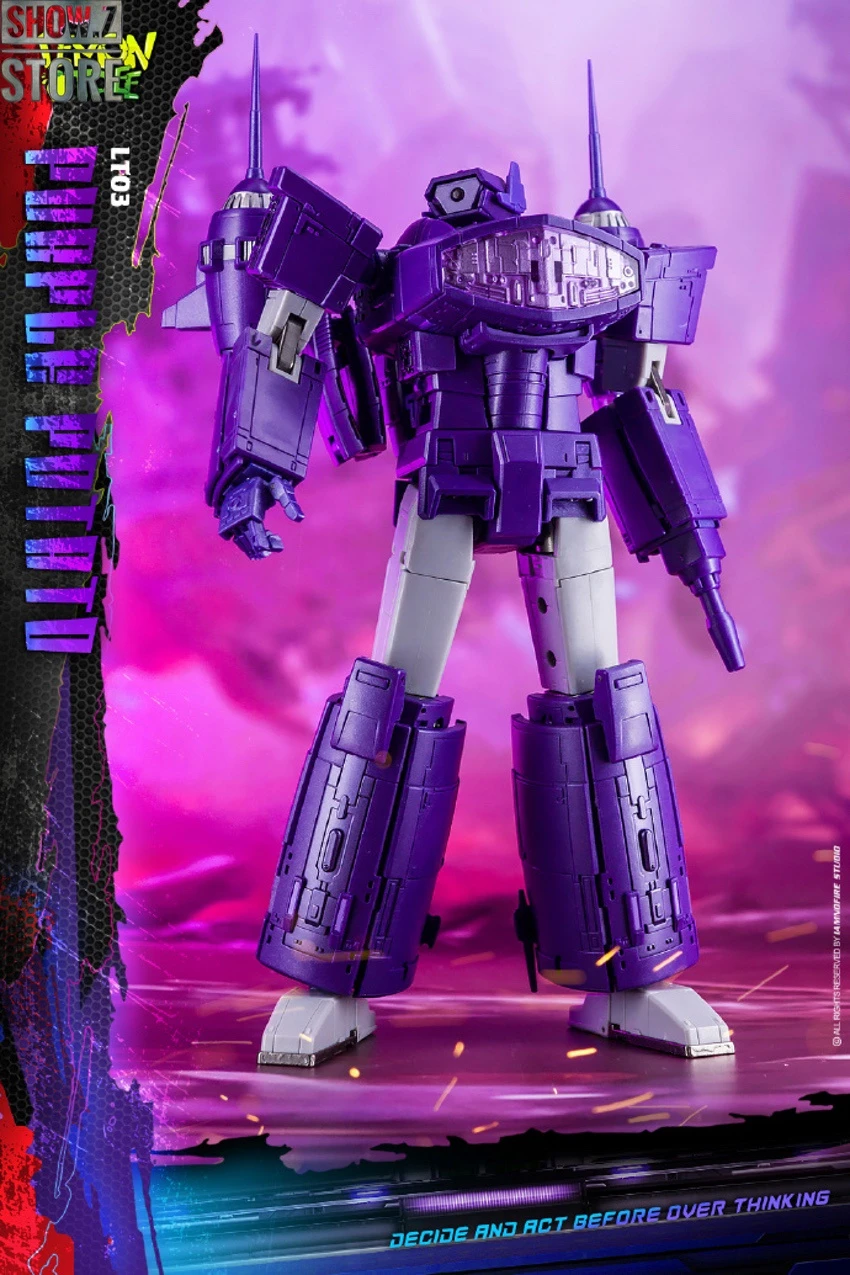 Lemontreetoys LT-03 Shockwave Purple Potato Decepticon Starship Revenge - Image 16