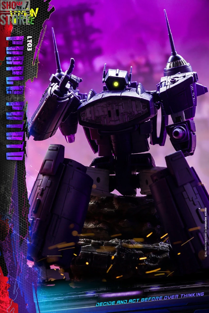 Lemontreetoys LT-03 Shockwave Purple Potato Decepticon Starship Revenge - Image 20