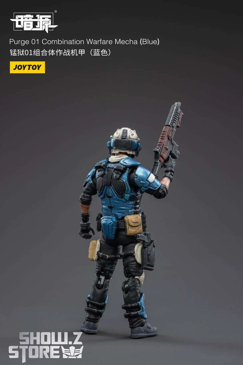 JoyToy Source 1/25 Purge 01 Combination Warfare Mecha Blue Version W/ Pilot - Image 2