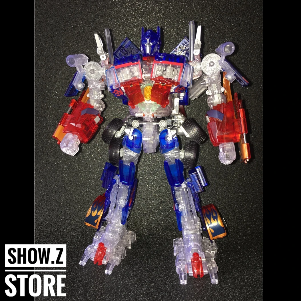 4th Party Family Mart Exclusive Leader Class Buster Opitmus Prime Clear Version - Image 2