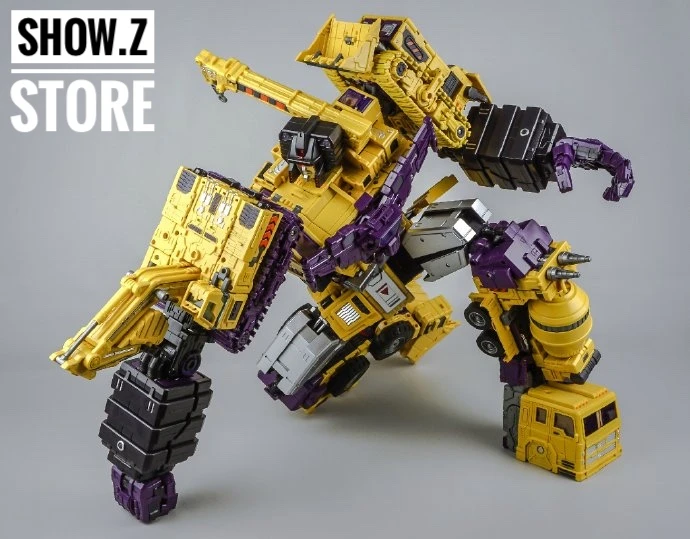 Toyworld TW-C07B Constructor Devastator Yellow Set Of 6 - Image 10