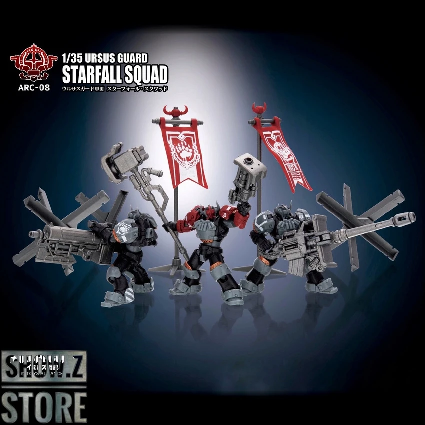 Toys Alliance ARC-08 Ursus Guard Starfall Squad Set Of 3 - Image 2